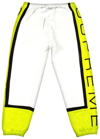 Supreme Paneled Sweatpant 'White'