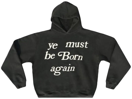 Cactus Plant Flea Market Born Again Hooded Sweatshirt 'Coal'