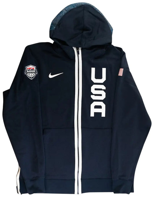 Nike Team USA Therma Flex Showtime Hoodie 'Obsidian/Black/White'