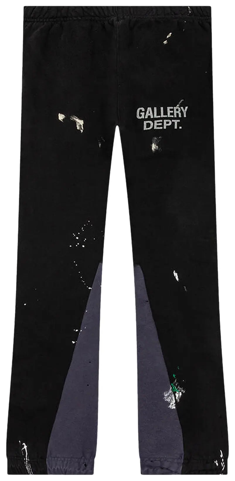 Gallery Dept. Logo Flare Sweatpants 'Washed Black'