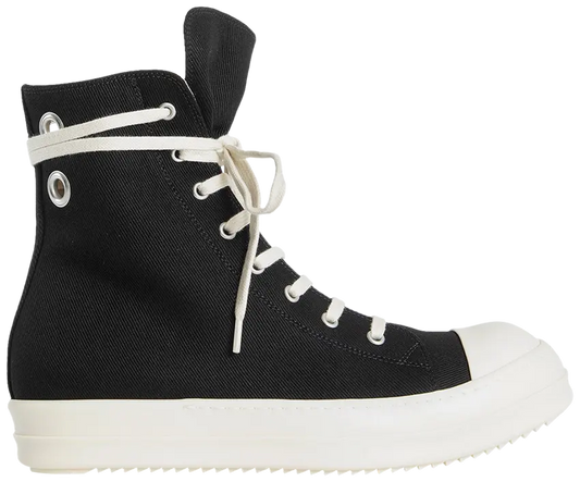 Rick Owens Concordians DRKSHDW Overdyed Denim High 'Black Milk'