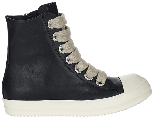 Rick Owens Porterville Jumbo Laced Sneaker 'Black Pearl'